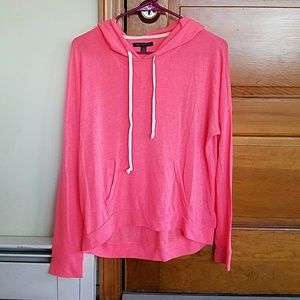 Pink AEO Thin Coral Hoodie - XS/S
